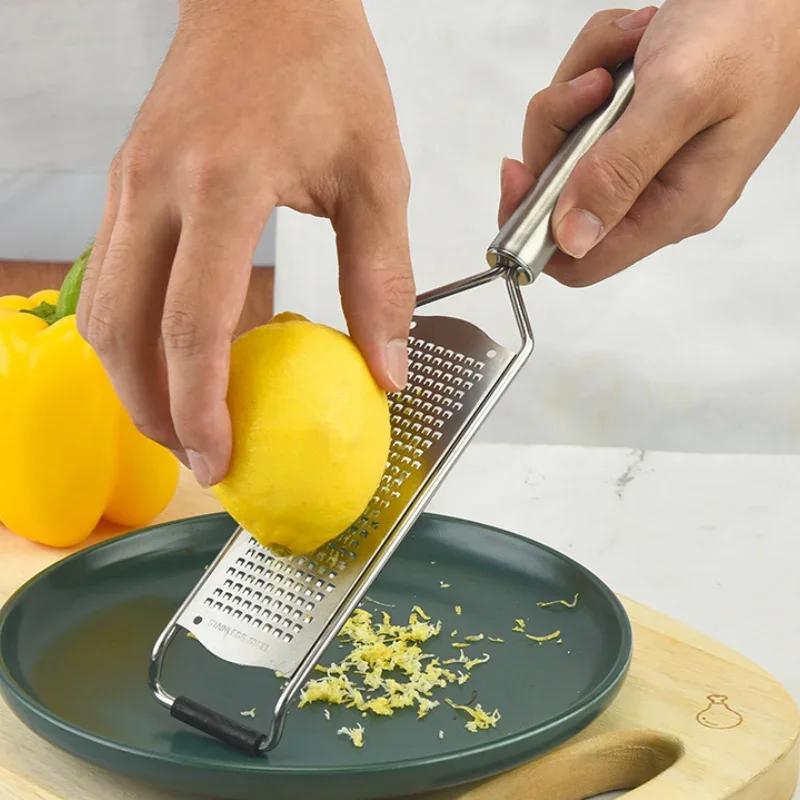 Stainless Steel Cheese Grater Multifunction Cheese Lemon Garlic Graters Chopper Tool Kitchen Gadgets Dessert Baking Accessories