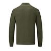 Men's Autumn Winter Korean Slim Fit Thick Knitwear Cardigan Jacket with Long Sleeves and Zipper