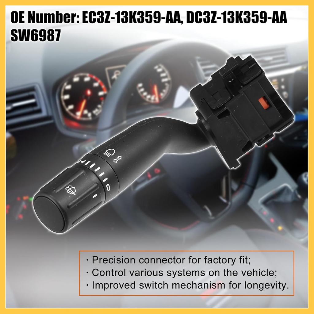 Car Turn Signal Column Lever Switch for Ford F-150 2013-2014 for Ford F-250 F-350 Super Duty 2013-2016 EC3Z-13K359-AA SW6987 Auto Replacement Parts