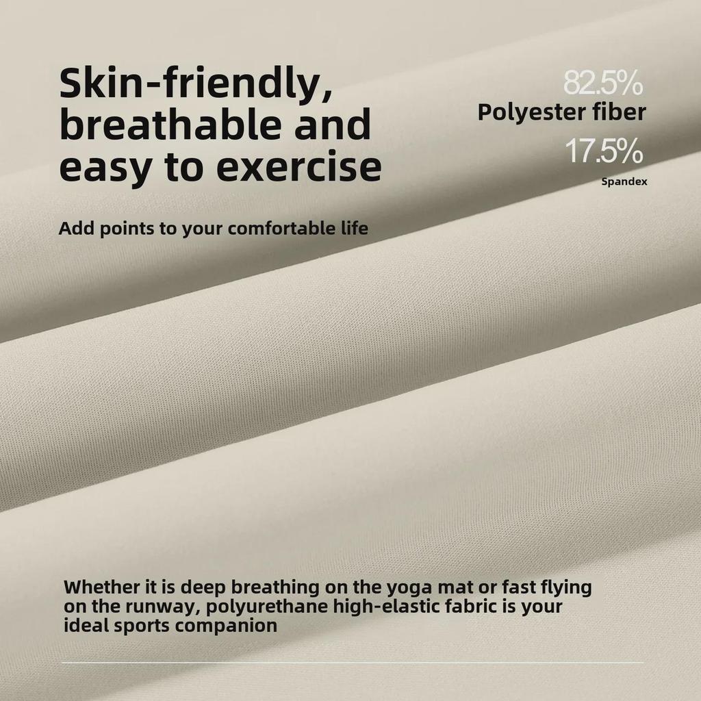 Juyitang Mesh Two-Piece Look Yoga Top, Long Sleeve, No Bra