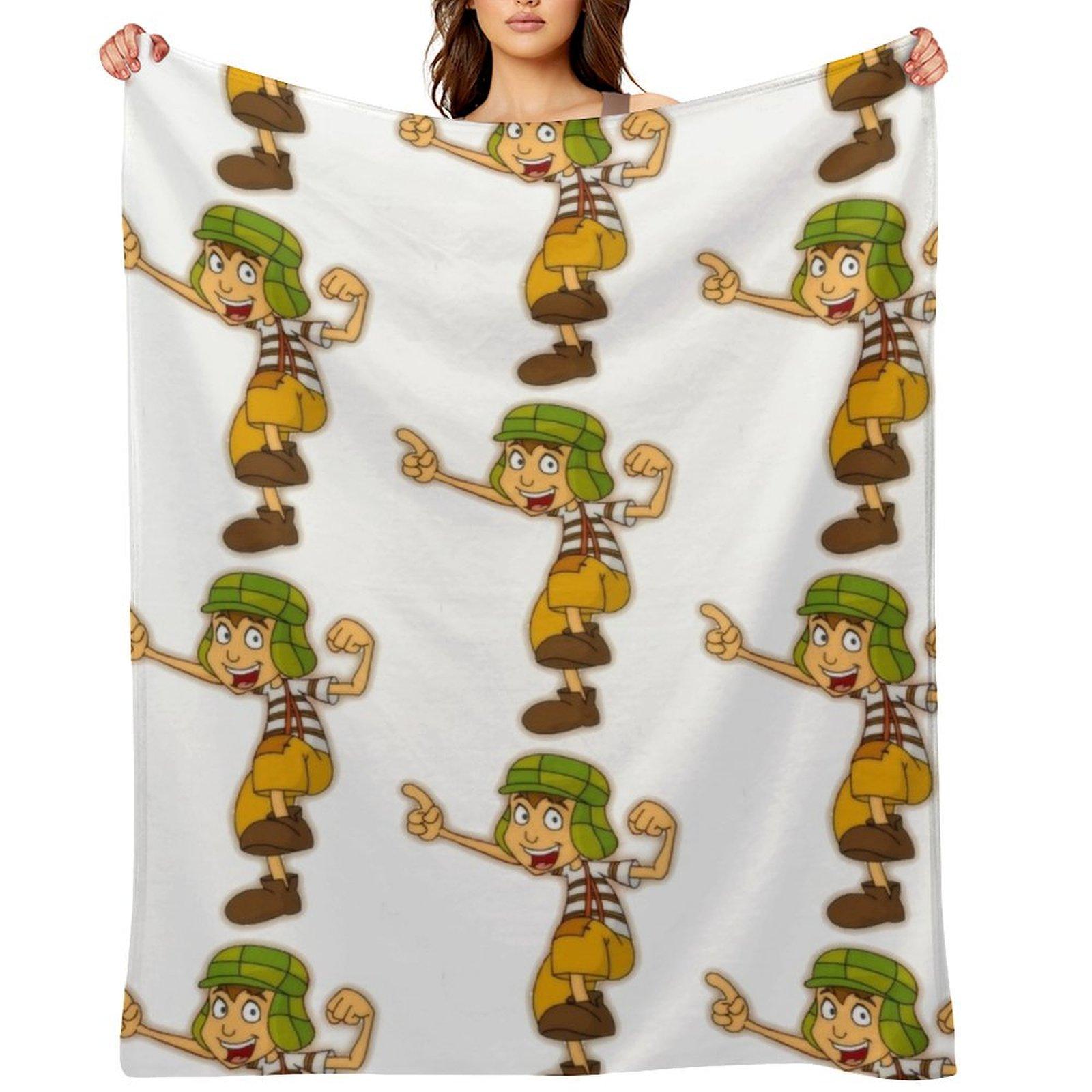 

Chavo del Ocho caricatura Throw Blanket Sofas christmas gifts Moving Decorative Beds Blankets 30x40in
