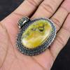 Bumble Bee Jasper Pendant Vintage Pendant Handmade Jewelry 925 Sterling Silver Pendant Gemstone Jewelry Latest Design Pendant Gift For Women