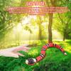 Smart Sensing Snake Toys, Electric Snake Toy, USB Charging Rechargeable Fake Snake Toys Christmas Tricky Prank Props for Kids Pet Play Toy