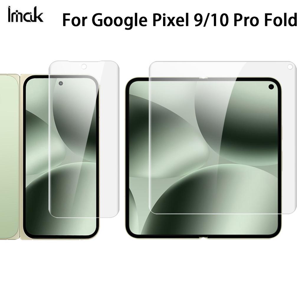 Pro Google Pixel 9 10 Pro Fold Sklo IMAK Hydrogelová fólie 4. generace Ochranná fólie na obrazovku s plným pokrytím