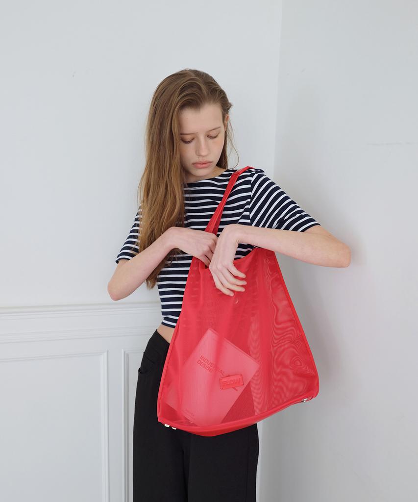 Flowjean Mesh Hobo Bag_3Color_Ffd1Ac006