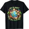Go Planet Its Your Earth Day 2026 Teacher Cute T-Shirt