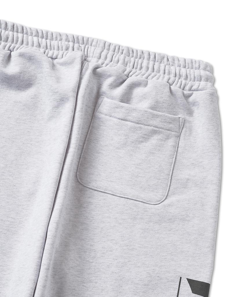 Treasure Magazine Logo Sweat Jogger Pants White Melange