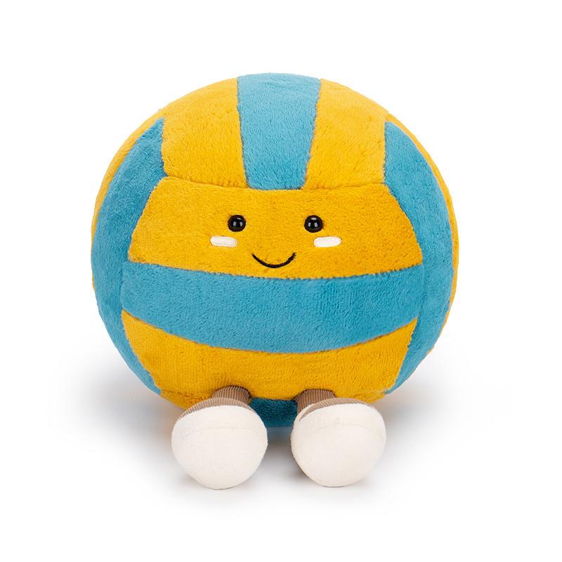 Plush Cuddly Volleyball Doll Creative Stuffed Toy For Girls Perfect Hugging For