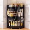 Foldable Kitchen Countertop Corner Spice Rack
