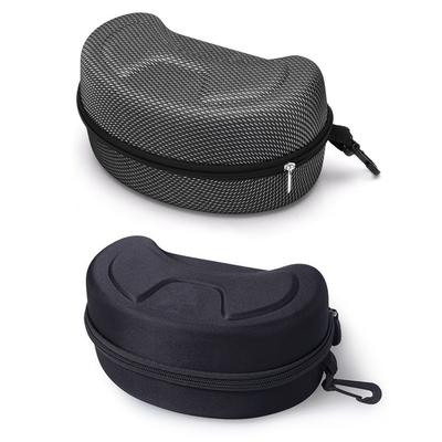 Estuche Rígido para Gafas de Esquí Snowboard Gafas EVA Gafas de Buceo Caja Cubierta Protectora con Cremallera Hebilla