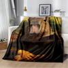 Il Club dei Capibara Coperta anime coperta da lancio copriletto Coperta calda coperte per letti Coperta da picnic regalo di compleanno