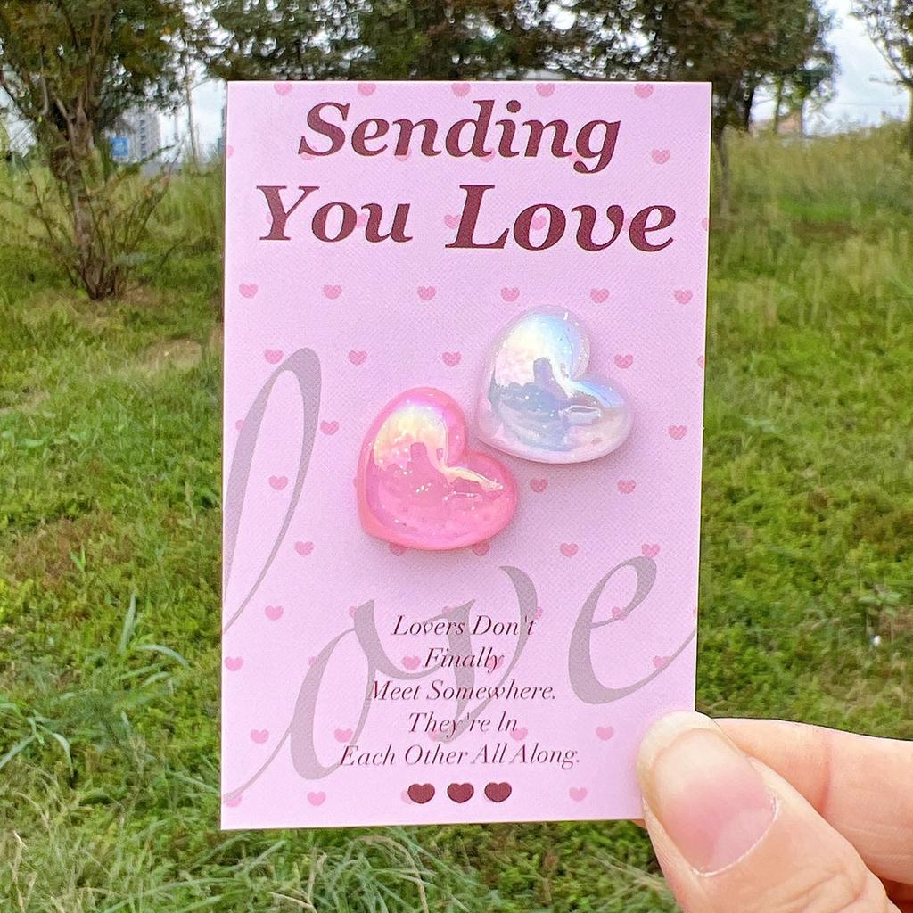 6st Fickkort Dekoration Gåva Gör-det-själv-kort Gränsöverskridande Alla hjärtans dag Kramkort Kärlek Kort För Barn, Vänner, Älskare Alla hjärtans dag Festtillbehör