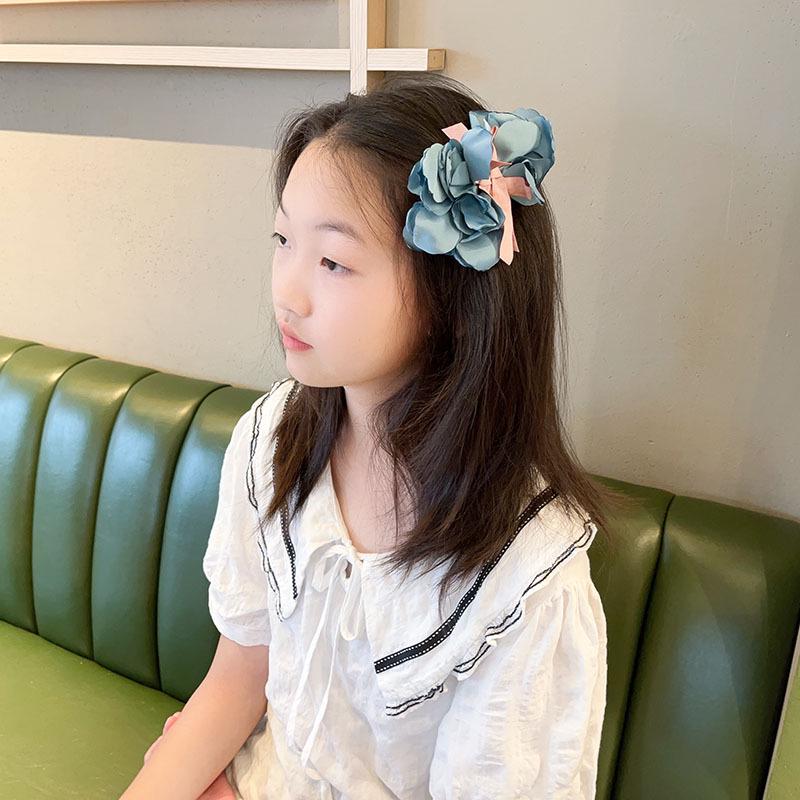 Korean Bow Hair Clip for Girls - Princess Style Cute Fairy Hair Accessory