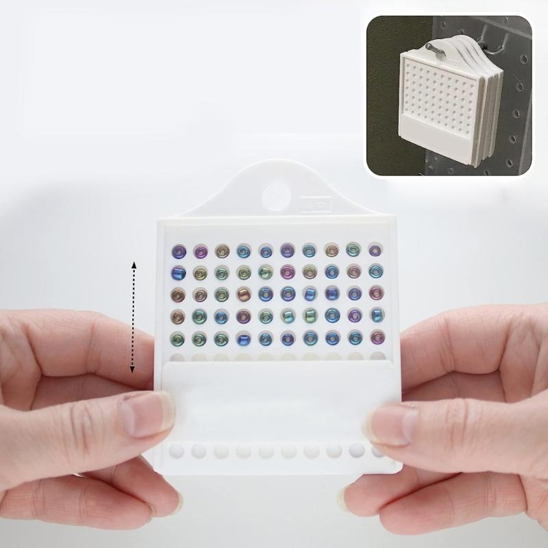 4Piece Silicone Bundle of Elegant Meditation Bead Plate Modern Black/White Plate for Gift Giving Bead Board Beading Tray