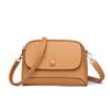 Trendy solid color covered crossbody bag, women's shoulder bag, mini small bag