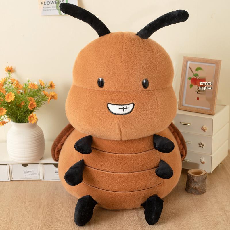 Милая плюшевая игрушка Таракан - Забавная игрушка-розыгрыш Сяоцян 70cm [1.6kg]