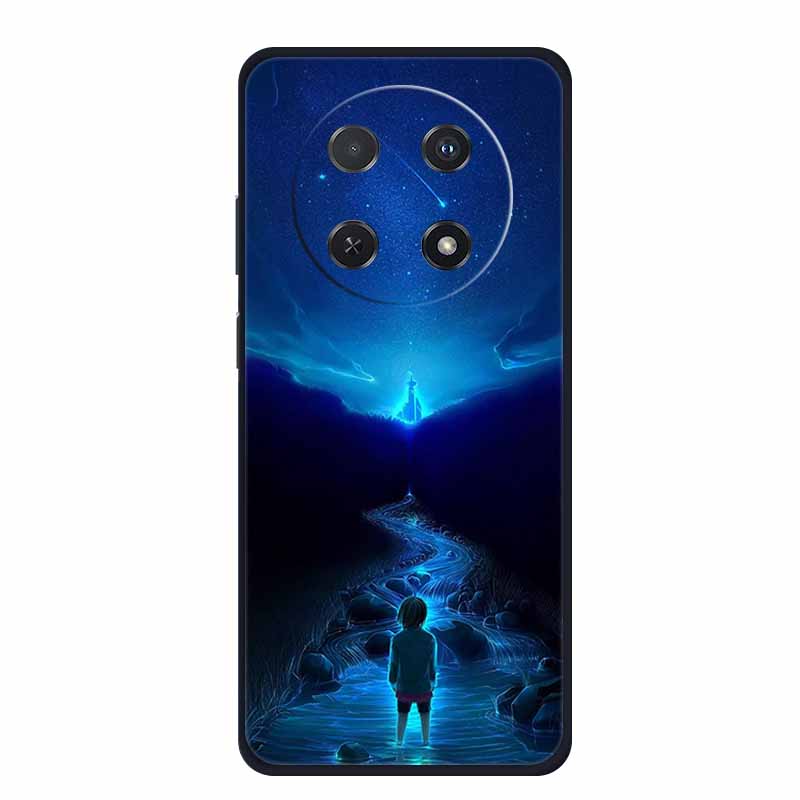 Phone Case For Huawei Nova 14i Back Cover Case Shockproof Black Silicone Soft Funda Para For Huawei Nova 12i Y91 13i Case Coque