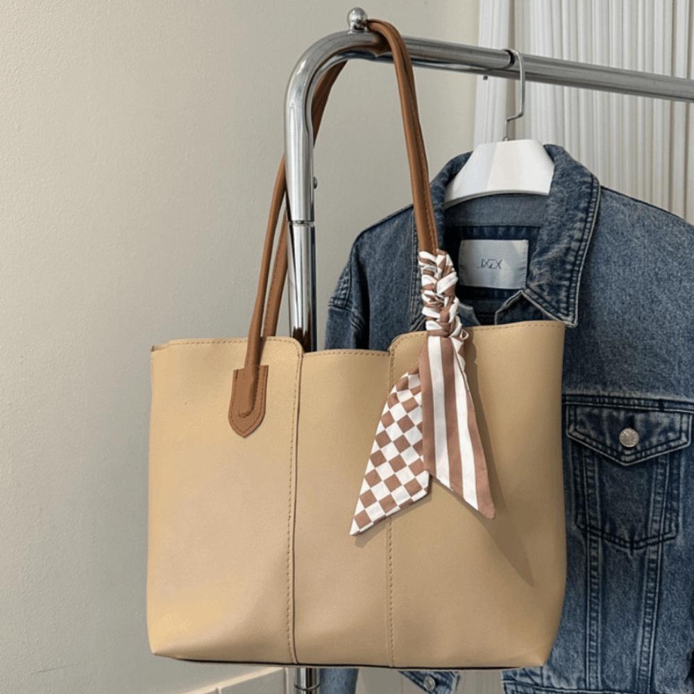 

French Style Retro Underarm bag Commuting New Design Tote Bag PU Leather Shoulder Bag Women хаки