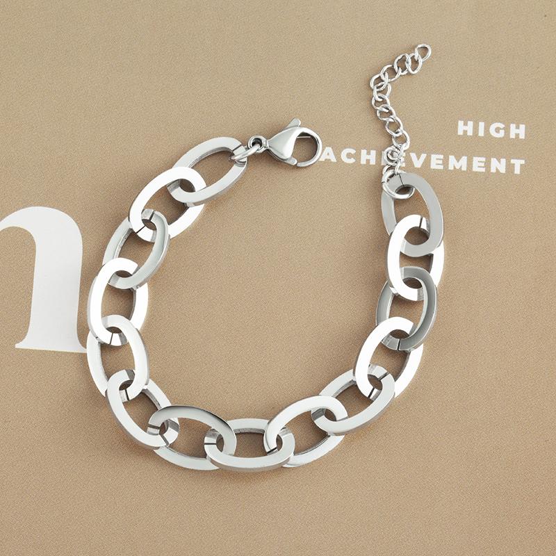 2022 New Arrivals Stainless Steel Bracelets Fashion Luxury 18k Gold Plated Jewelry Bracelet for Women