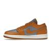 Air Jordan 1 Low Chutney Damskie Sneakersy Żółto-Cementowo-Szare Żaglowe DC0774-020