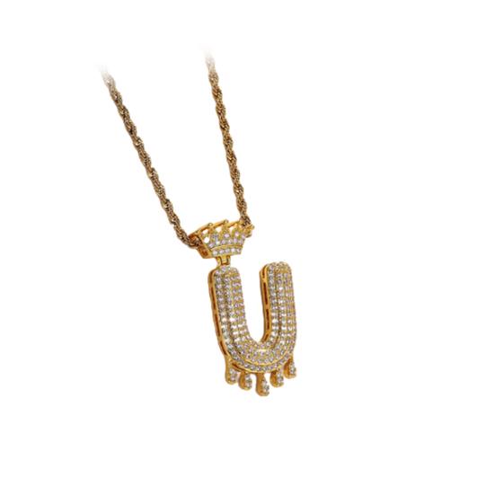 Cubic Zirconia Pendant Necklace 