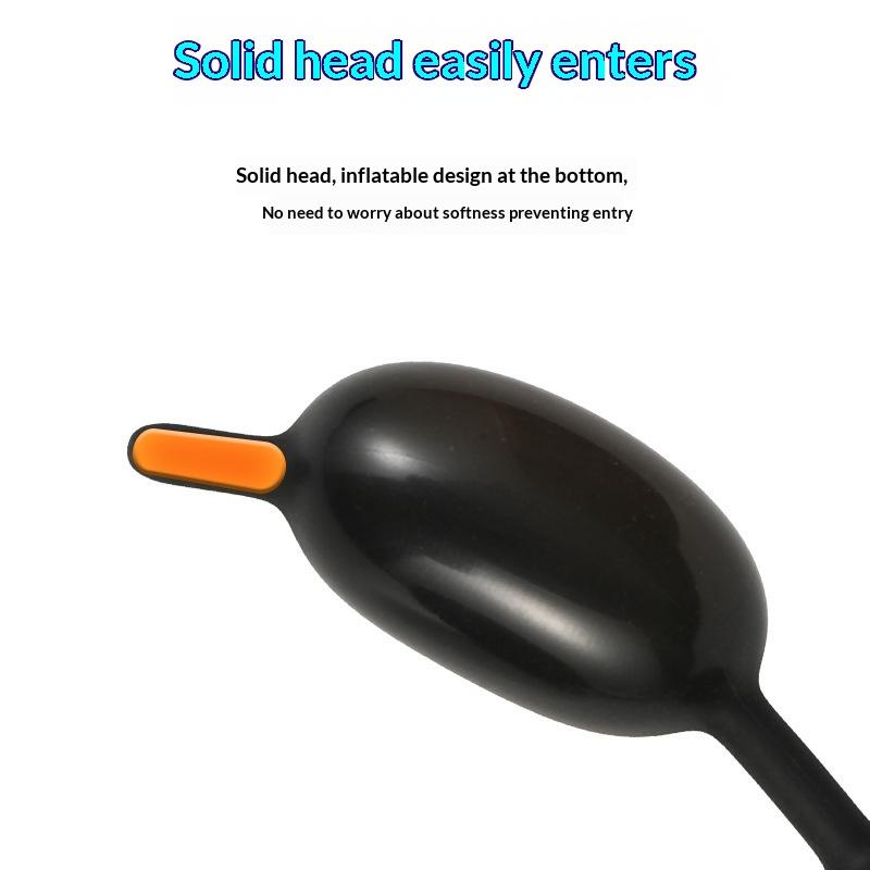 Inflatable Urethra Catheter Dilator Penis Plug Stimulator Silicone Urethral Sounding Rod Ejaculation Delay Sex Toy For Men Adult