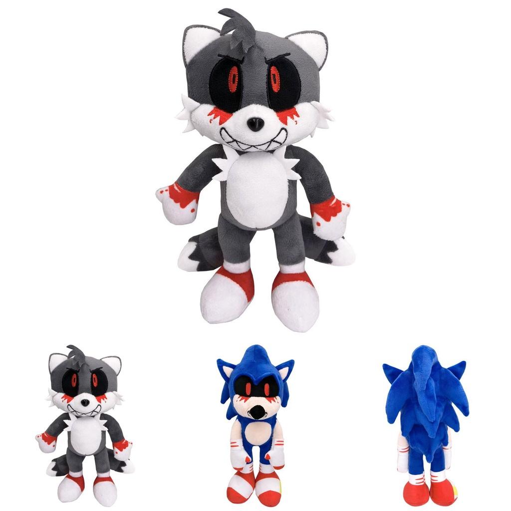 Sonic Exe The Spirits Of Hell Plush Toy Evil Blood Soft Stuffed Doll Kids Gift