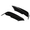 2pcs Front Bumper Vent Canard Splitter Left Right ABS Wind Knife Replacement for 3 Series F30 F31 F3 320i 328i M Sport