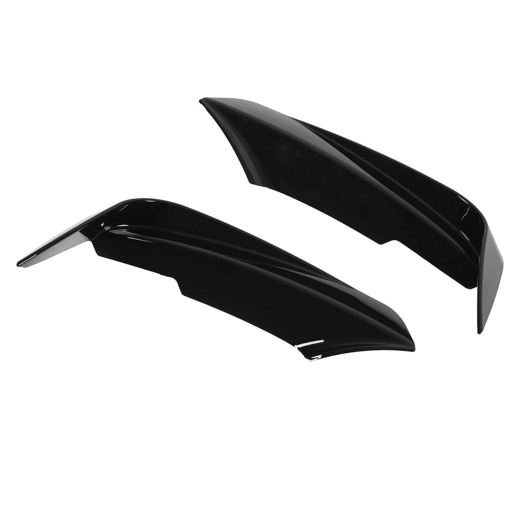 2pcs Front Bumper Vent Canard Splitter Left Right ABS Wind Knife Replacement for 3 Series F30 F31 F3 320i 328i M Sport