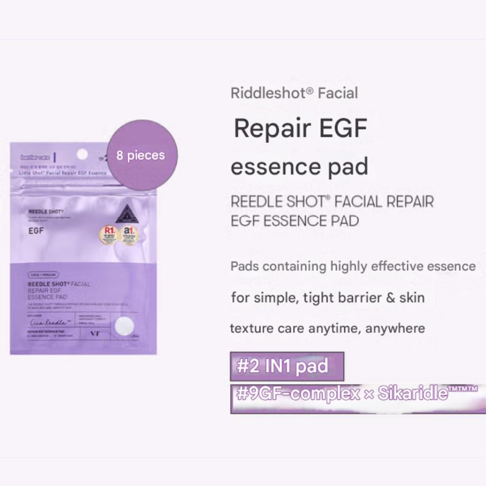VT Reedle Shot Facial Repair EGF Essence Pads (8 Pcs)