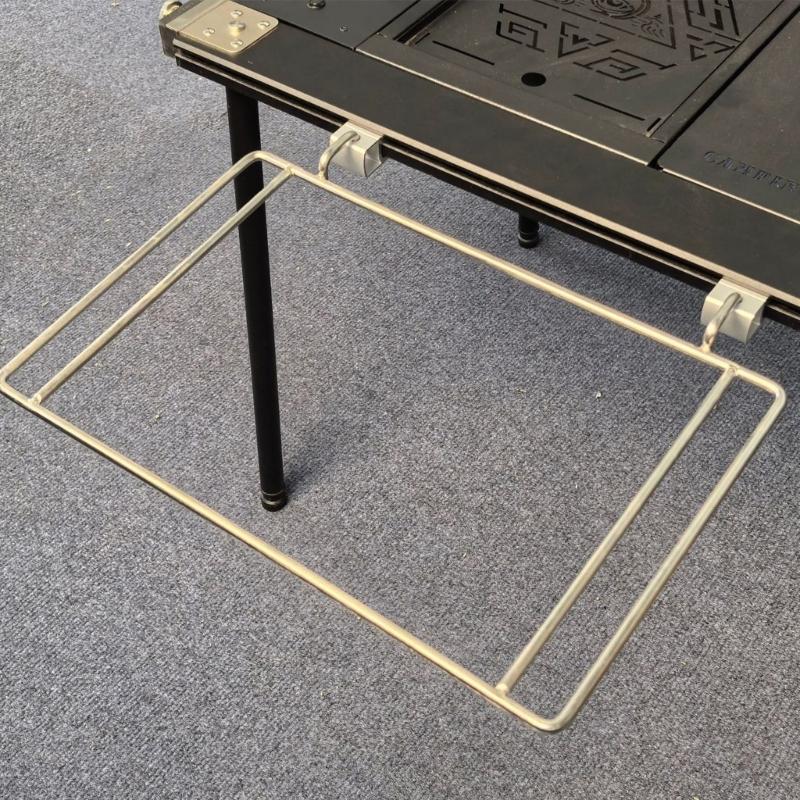 Aluminium Alloys Rail Joint Sliding Buckles Camping Table Connecting Hook for Outdoor Kitchen Picnics Fishing Activity