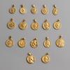 18K Gold-Plated Titanium Steel Ancient Roman Coin Pendant Necklace