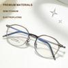 New Ultra-Lightweight Titanium Glasses Frame Women's Classic Eyeglasses Women's Fashion Retro Designer Light Luxury Eyewear