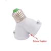 E27 1/2 Conversion Head Bulb Socket Creative 2-E27 Lamp Holder Extender Distributor Converter Plug