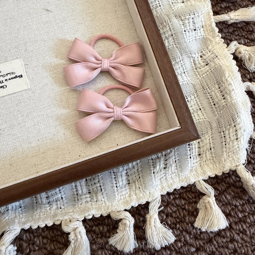 DIY Small Butterfly Hair Tie: High Elastic, Gentle on Hair, Perfect for Braiding, Pink