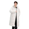 Unisex Mid-Length Thickened Windproof Down Jacket