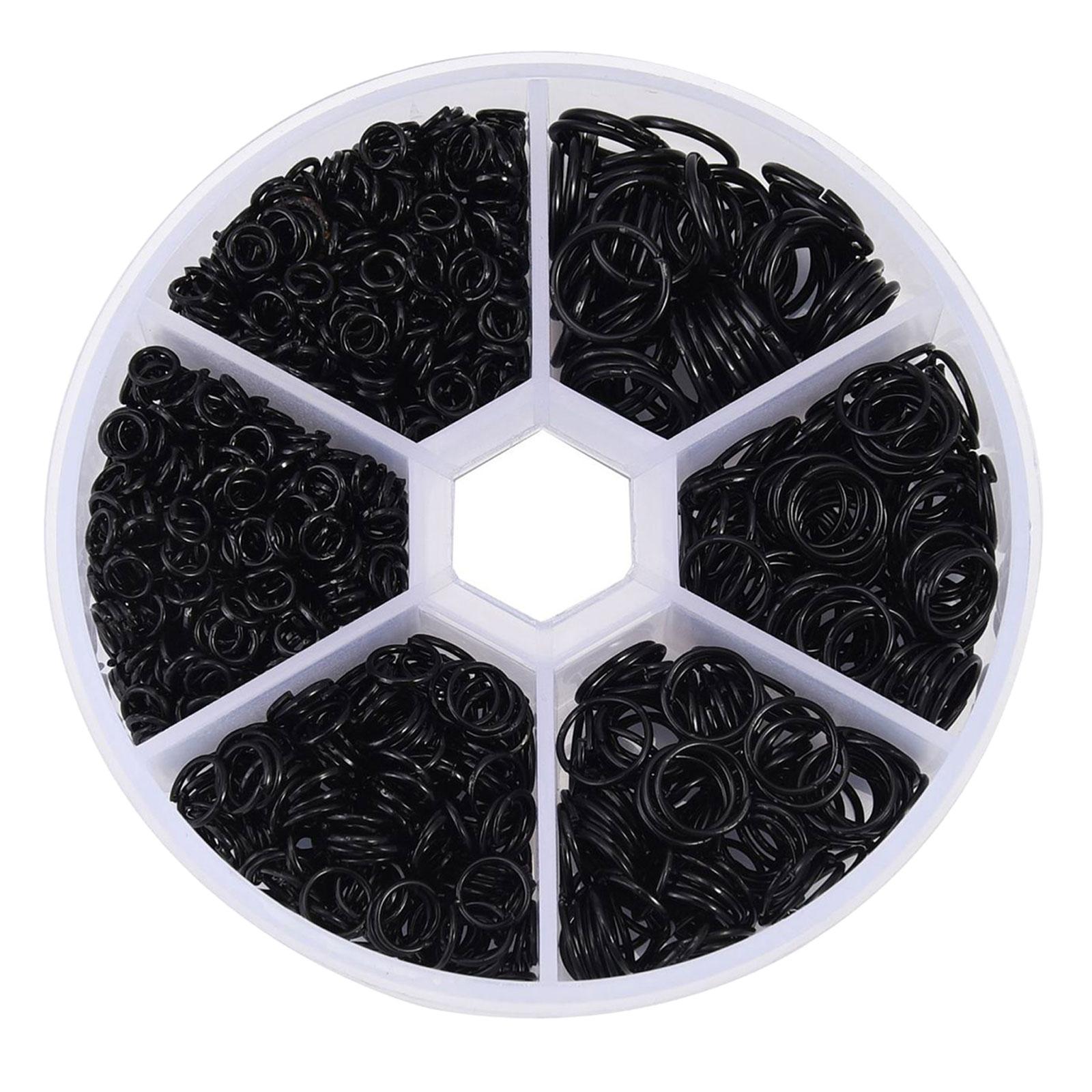 

Упаковка из 970 маленьких открытых соединительных колец, металлические разъемные кольца для ожерелий, браслетов, серег, ножных браслетов, принадлежности для изготовления ювелирных изделий