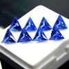 8 Ct Natural Blue Sapphire Trillion Cut 5x5 Mm CERTIFIED Loose Gemstone Y-3569