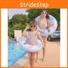 New Pvc Inflatable Astronaut Cute Rabbit Swim Ring Children's Lovely Swimming Safety Ring Supply For Water Activities