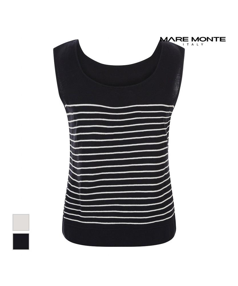 MAREMONTE Striped Sleeveless Knit_M245Mkt28M0
