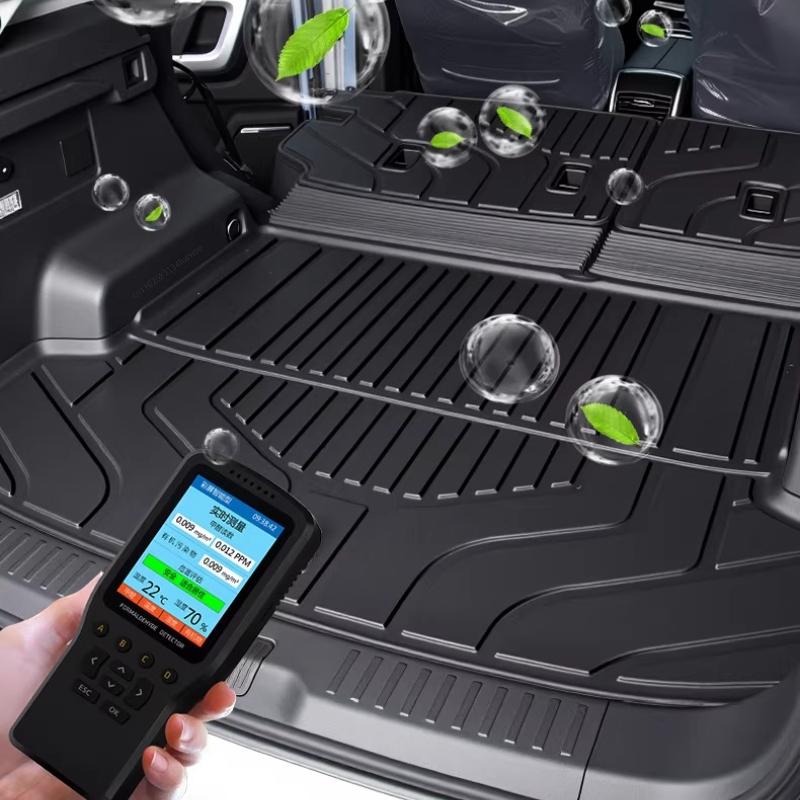 For JAECOO j7 PHEV 2026 2025 Car Rear Trunk Cargo TPE Trunk Mat Floor Tray Rear Seat Backrest Pad Auto Accessories