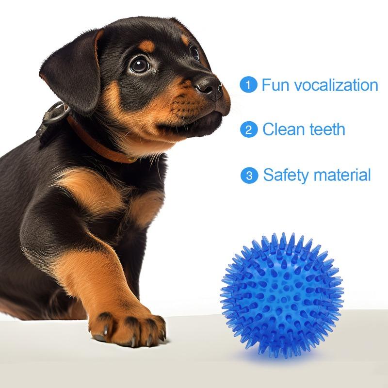 Juguete para Mascotas - Pelota que Hace Sonido para Perros - Duradero y Resistente a Mordeduras - Juguete para Perros Pequeños - No Fácil de Masticar y Romper