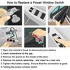 Rear View Mirror Adjust Switch Knob Folding Function for Seat Ibiza 2008-2017 Side Mirror Control Button 6J1959565 Accessories Relays 5