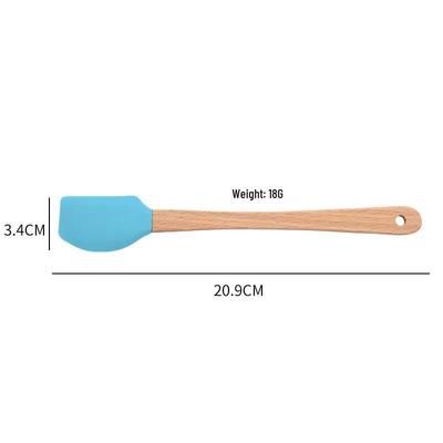 Silicone Spatula with Beech Wood Handle