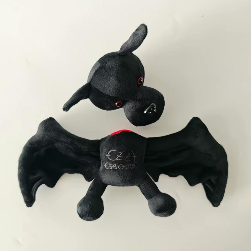 Neues Ozzys Osbournes Fledermaus Plüschtier Fledermaus Ozzys Osbournes Puppe Merch Ozzys Osbournes Plüschtier Fledermaus Halloween Weihnachten Geburtstagsgeschenk