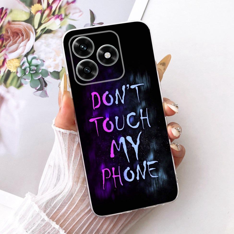 Etui na Honor X5C Plus Pokrowiec Przezroczysty Luksusowy Uroczy Kot Moda Motyl Fajny Malowany Obudowa Na Honor X5cPlus