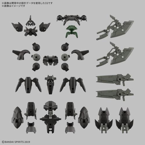 BANDAI SPIRITS 30MM 1/144 Scale bEXM-15FA Full Armor Portanova Pre-colored Plastic Model Kit