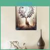 Minimalist Framed Canvas Print With Giraffe And Moose Design For Living Area Decor