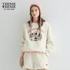 Teenie Weenie Cartoon Letter Sweatshirt