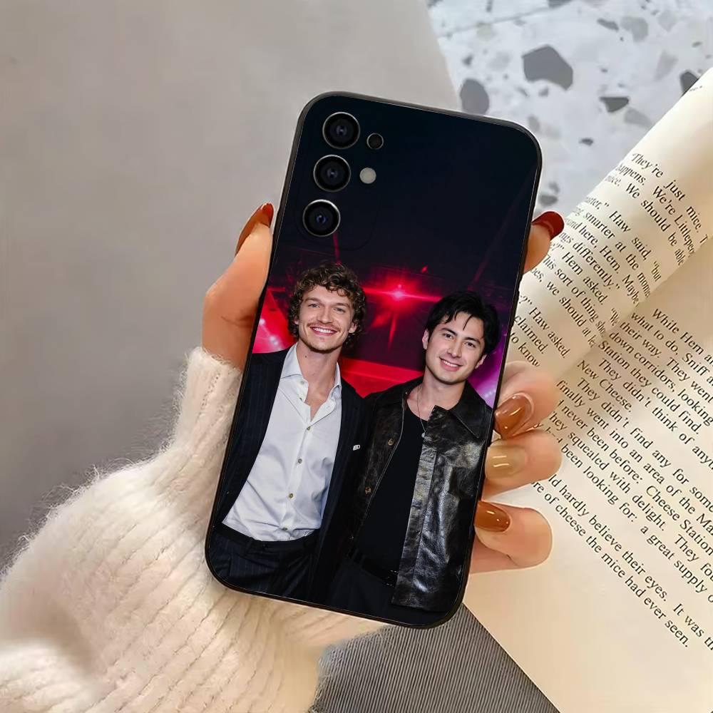 HOT TV H-Heated R-Rivalry LOVE Phone Case Black Silicone Soft For Samsung S25,S24,S21,S22,S23,S30,Ultra,S20,Plus,Fe,Lite